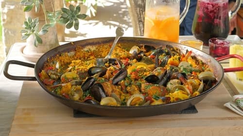 Paella on an Open Fire