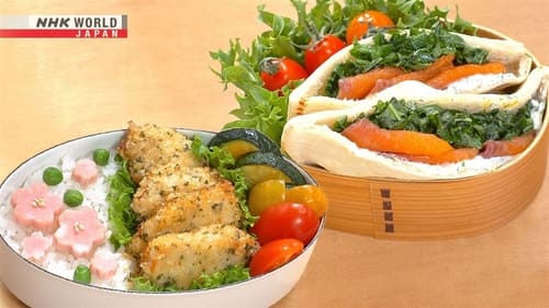 Salmon Pita Bento & Good Luck Chicken Katsu Bento