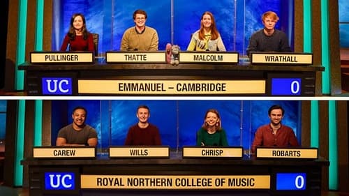 Emmanuel College, Cambridge v Royal Northern College of Music