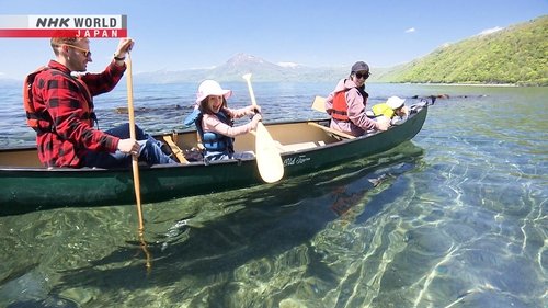 Background image for Family Camping by Lake Shikotsu