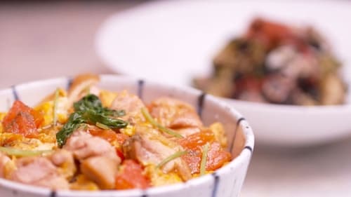 Authentic Japanese Cooking: Tomato Oyakodon