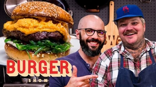 Binging with Babish and Matty Matheson's Krabby Patty-Inspired Burger Throwdown