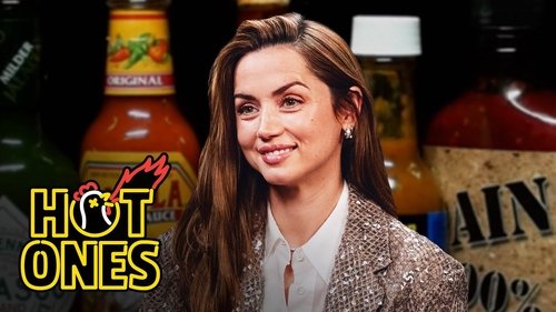 Background image for Ana de Armas Does Her Own Stunts While Eating Spicy Wings