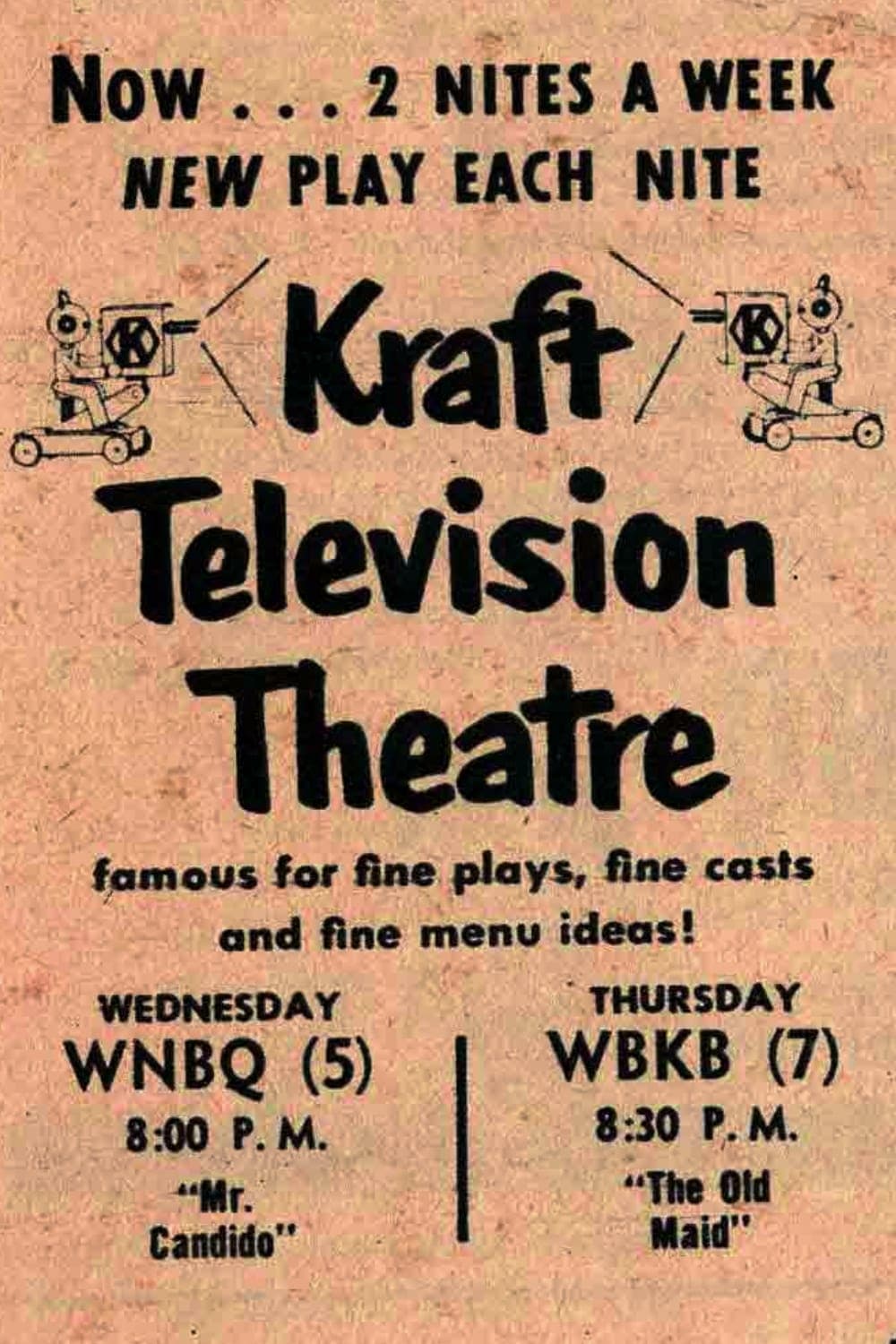 Show cover for Kraft Television Theatre