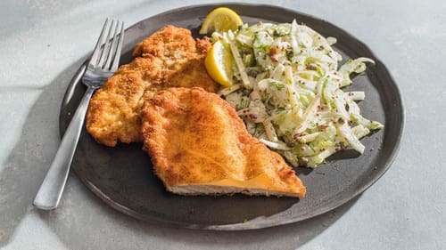 Schnitzel and Roesti