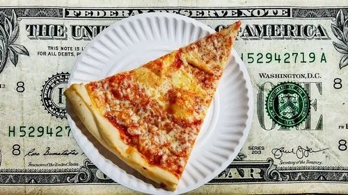 Background image for The Iconic $1 Pizza Slice of NYC