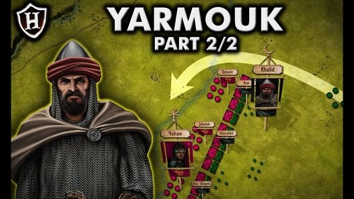 Background image for Battle of Yarmouk, 636 AD (Part 2/2) ⚔️ Byzantine - Rashidun Clash at Yarmouk