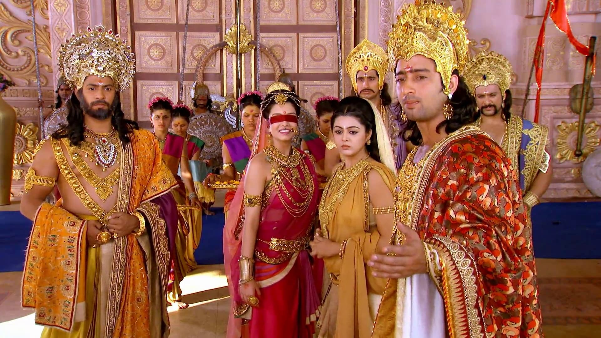 Pandavas arrive in Hastinapur