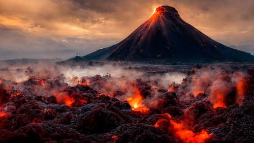 Nell'inferno dei vulcani