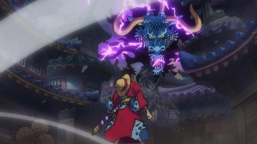 Background image for Finally Clashing! The Ferocious Luffy vs. Kaido!