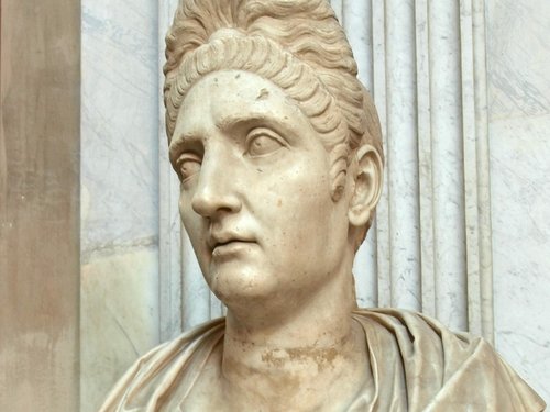 Background image for Plotina Advises Emperor Trajan