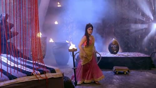 Parvati stands in Vishnu's way