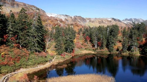 Background image for Autumn in the Taisetsu Mountain Range