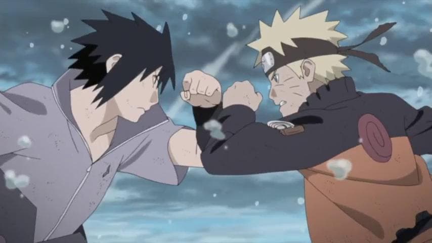 Naruto and Sasuke