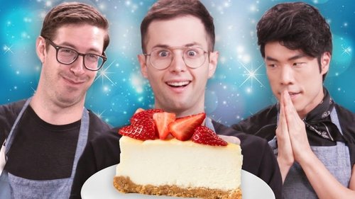 Background image for The Try Guys Bake Cheesecake Without A Recipe