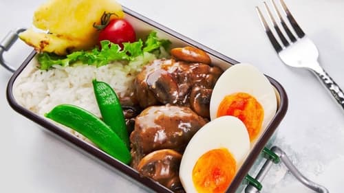 Loco Moco Bento & Double Maki-maki Bento