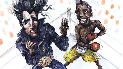 Background image for Lionel Rose and Elvis Presley 1968