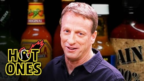 Tony Hawk Embraces the Pain While Eating Spicy Wings