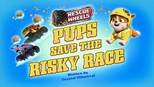 Rescue Wheels: Pups Save the Risky Race