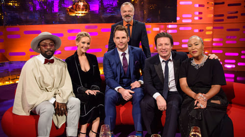 Jennifer Lawrence, Chris Pratt, Jamie Oliver, Will.i.am, Emeli Sande