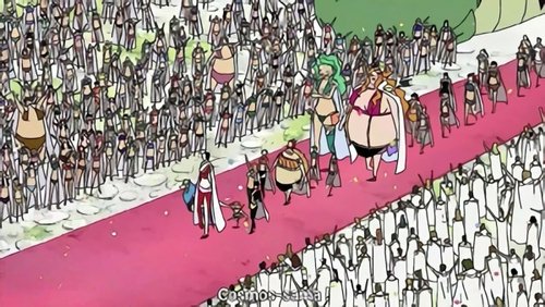 Background image for The Secret Hidden on the Backs – Luffy and the Snake Princess Meet