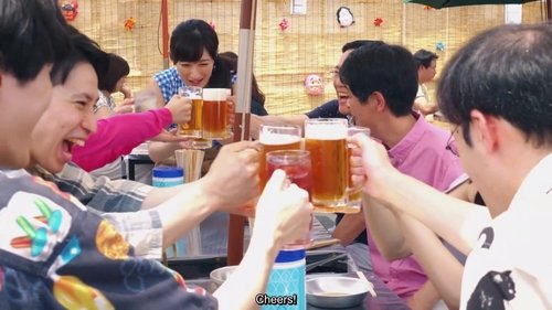 Background image for Toasting at the beer garden