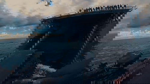 Background image for Crashing at Sea