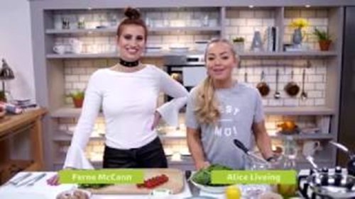 Background image for Clean Eating Alice & Ferne McCann | Ultimate Breakfast Wrap Recipe