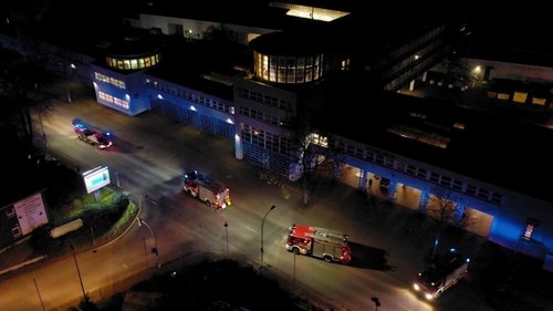 Background image for Nighttime container fire | Resuscitation after traffic accident