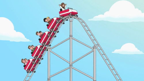 Barry Gibb Rides a Roller Coaster