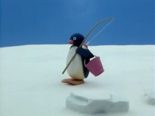 Pingu Goes Fishing