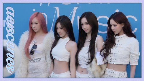Background image for aespa Billboard Women In Music 2025 Behind