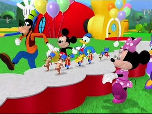 Background image for Mickey's Little Parade