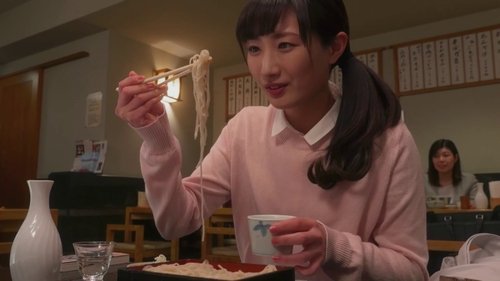 Background image for A woman drinking alone at a soba restaurant