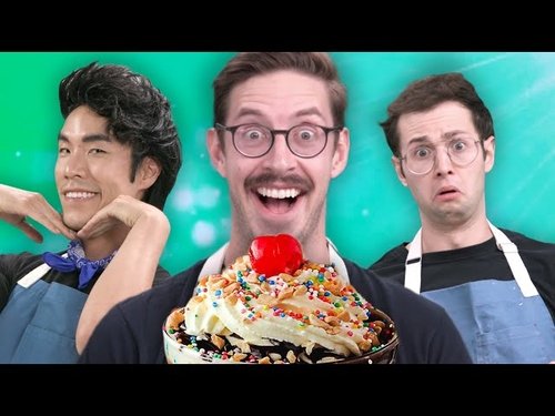 Background image for The Try Guys Make Ice Cream Without A Recipe