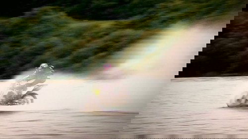 Hydroplaning Bike