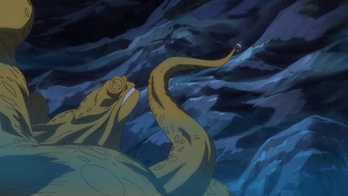 Background image for Deadly Combat under the Sea! The Demon of the Ocean Strikes!