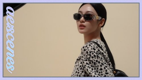 Background image for NINGNING VERSACE CAMPAIGN Behind