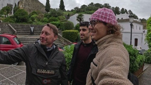 Background image for Strangers become friends