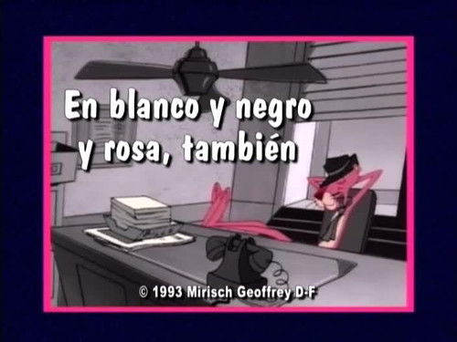 Background image for Black & White & Pink All Over