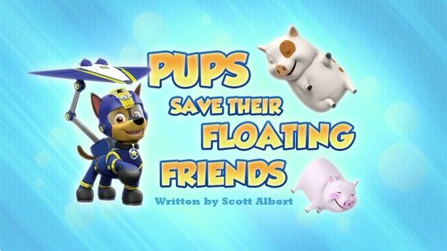 Background image for Pups Save Their Floating Friends