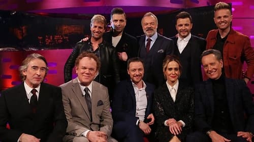 James McAvoy, Sarah Paulson, Richard E Grant, John C Reilly, Steve Coogan, Westlife