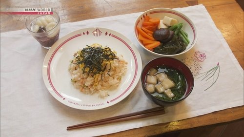 Background image for Through the Kitchen Window: Jiyu Gakuen - Salmon Chirashi-Zushi