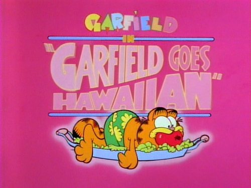 Background image for Garfield Goes Hawaiian