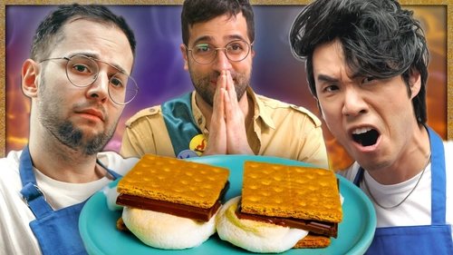 Background image for The Try Guys Make S’mores Without A Recipe