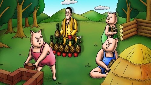 Background image for The Three Little Pigs