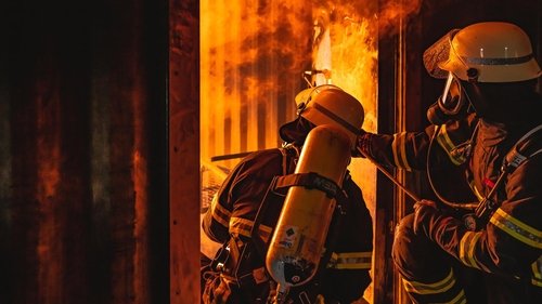 Background image for Danger of explosion: gas station burns