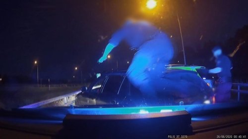 Background image for Robbery at gas station