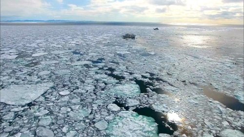 Background image for The Harsh Winter of the Sea of Okhotsk Coast
