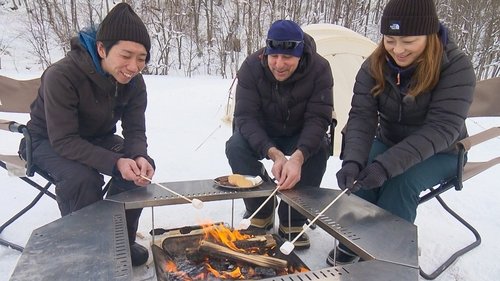 Background image for Camping in a Winter Wonderland